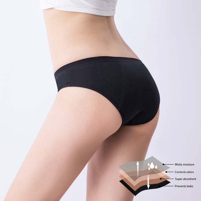 Midnight Comfort High-Rise Period Panties — product view 3