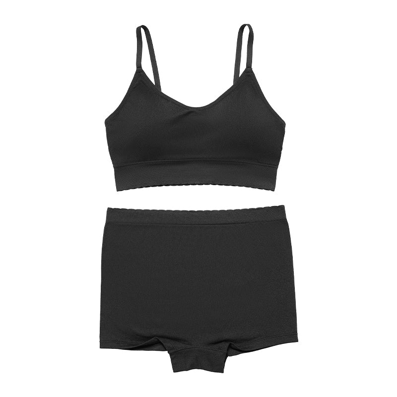 Midnight Ease Seamless Lounge Bra & Boyshort Set — product view 16