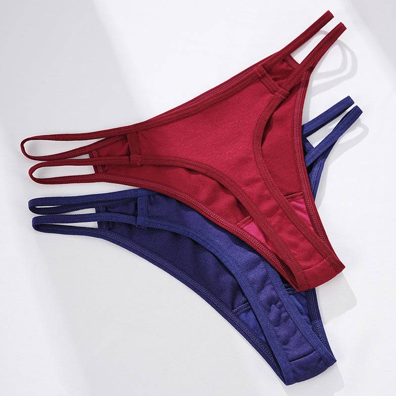 Color Crush Strappy Cutout Thong Panties — product view 13