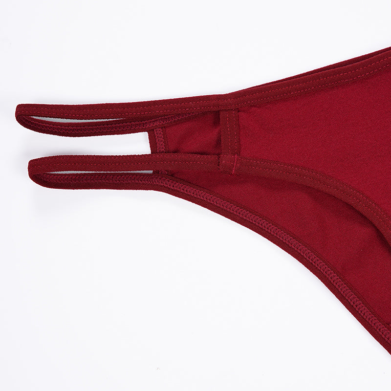 Color Crush Strappy Cutout Thong Panties — product view 17