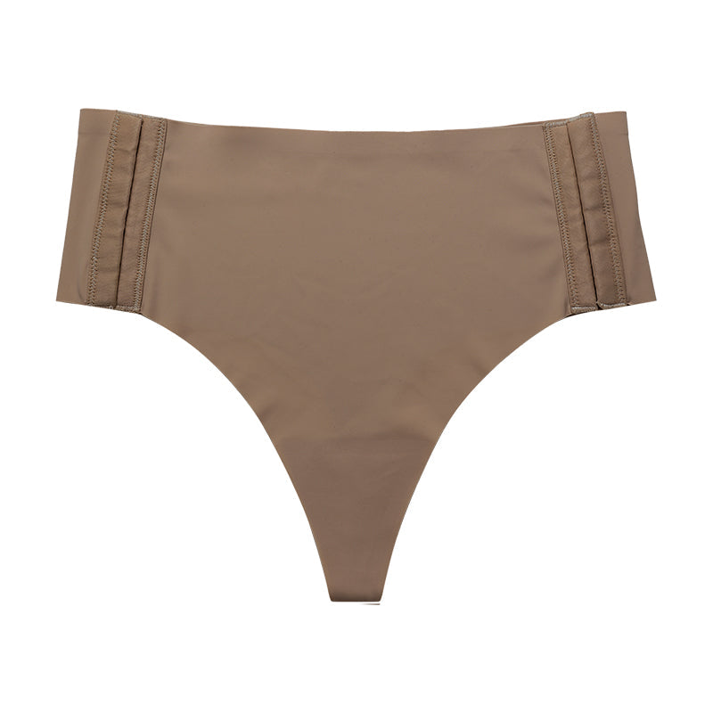Smooth Curve High-Waist Shaping Briefs – Milk Coffee color