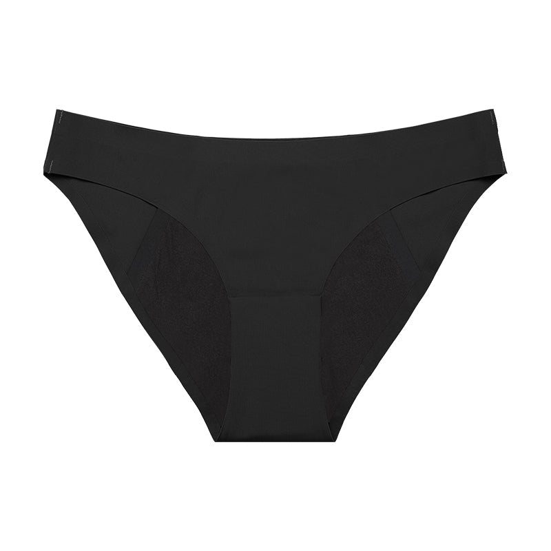 Everyday Invisible Comfort Period Panties — Black color