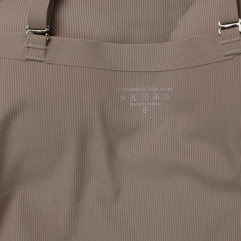 Mauve Everyday Ribbed Wireless Comfort Bra — product view 10