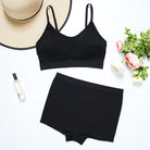 Midnight Ease Seamless Lounge Bra & Boyshort Set — product view 1