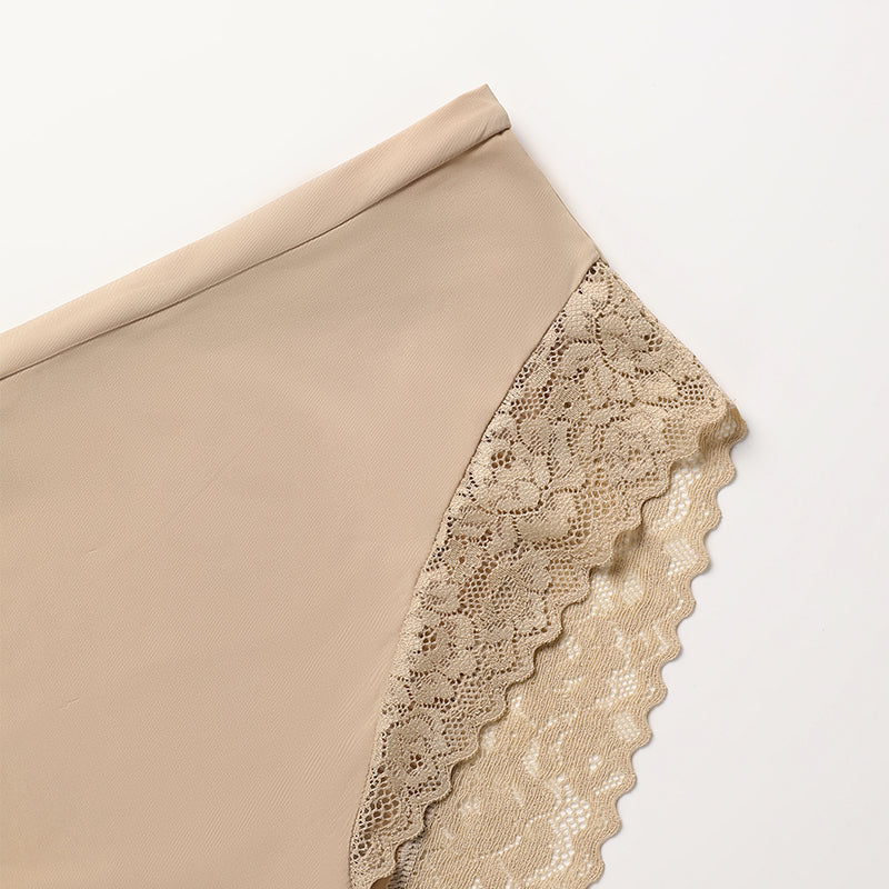 Everyday Lace-Trim Seamless Briefs — product view 11