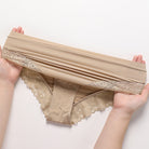 Everyday Lace-Trim Seamless Briefs — product view 6