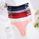 Color Crush Strappy Cutout Thong Panties — product view 8