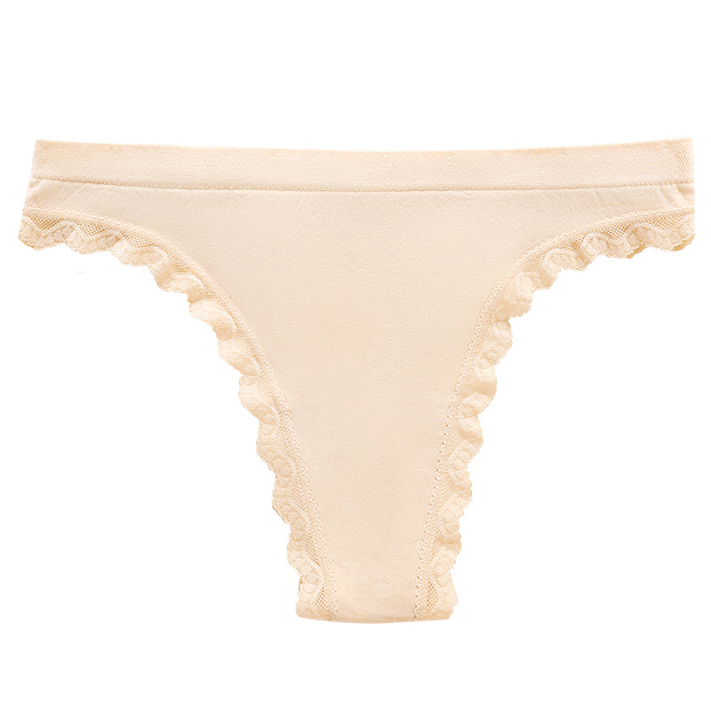 Everyday Invisible Seamless Panties 5-Pack – Medium Nude front