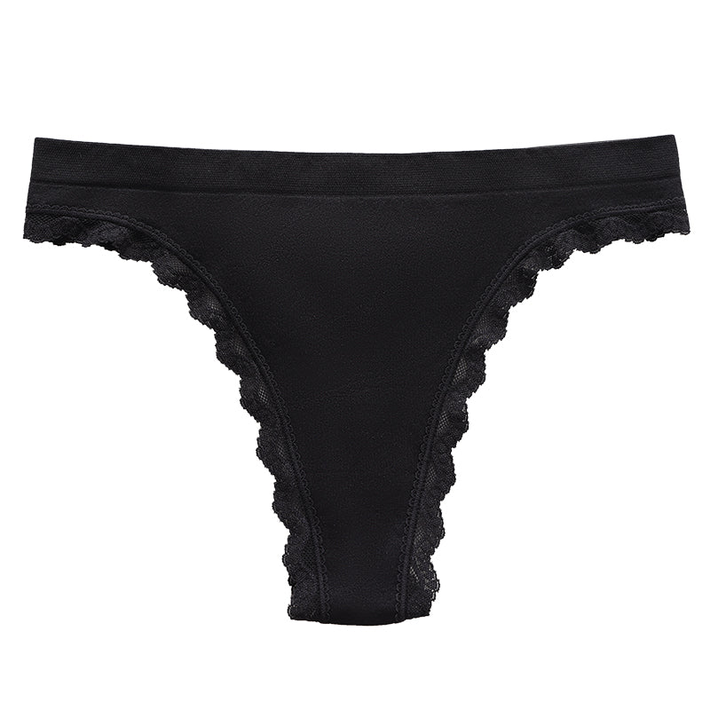 Everyday Invisible Seamless Panties 5-Pack – Black