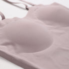 Mauve Everyday Ribbed Wireless Comfort Bra image 2